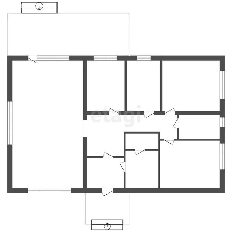 Дом в Шуйское сельское поселение, деревня Бесовец (147 м) - Фото 1