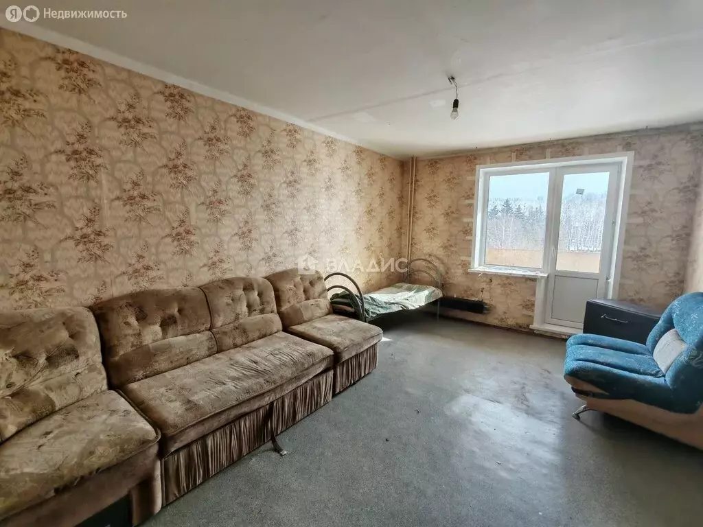 1-комнатная квартира: деревня Курилово, Молодёжная улица, 10Б (38.5 м) - Фото 1