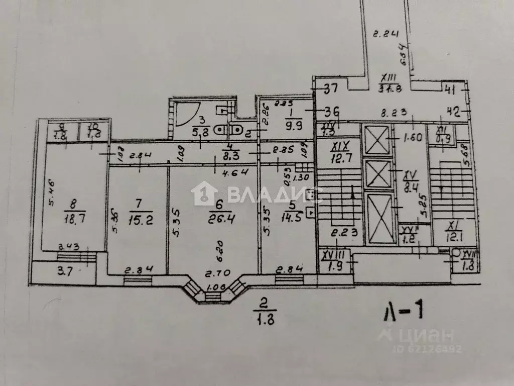 3-к кв. Санкт-Петербург аллея Поликарпова, 2 (104.5 м) - Фото 2