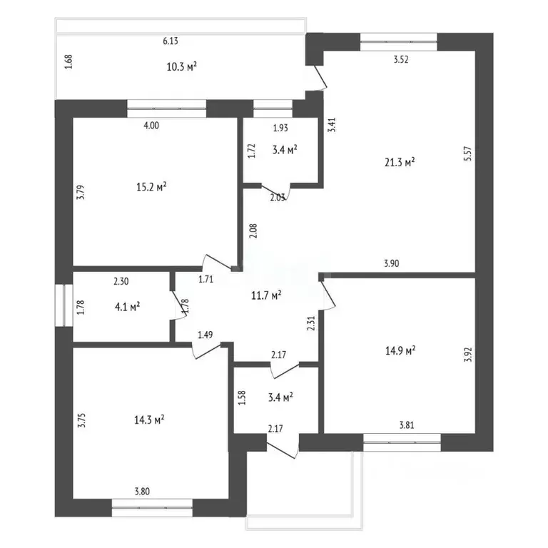 Дом в Тюменская область, Тюмень Нефтяник СНТ, ул. Вишневая (95 м) - Фото 0