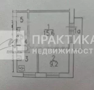 2-к. квартира, 36 м, 3/8 эт. - Фото 0