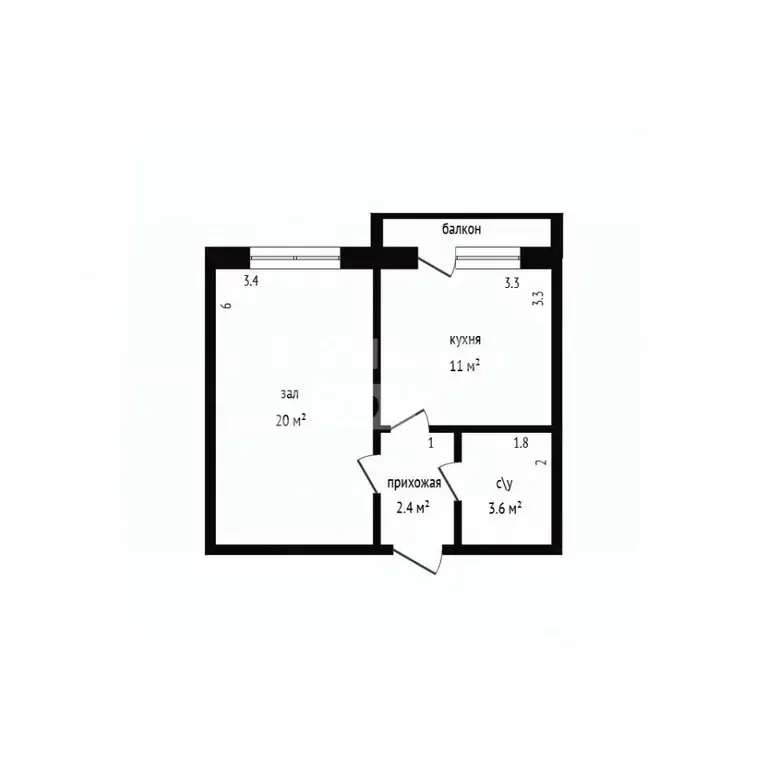 1-к кв. Дагестан, Дербент ул. Сальмана, 102 (40.0 м) - Фото 2