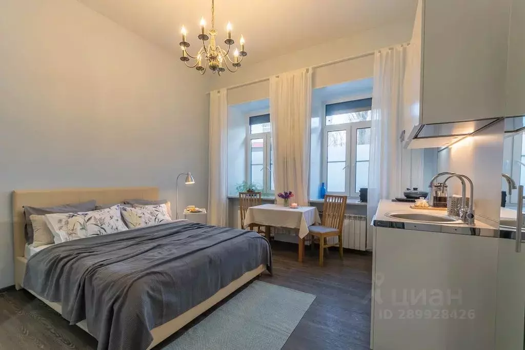 Студия Санкт-Петербург наб. Реки Фонтанки, 50 (21.0 м) - Фото 0