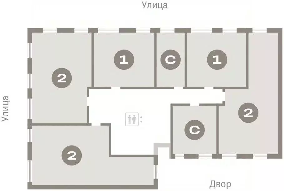 1-к кв. Омская область, Омск ул. Б.Г. Шаронова, 9 (42.04 м) - Фото 1