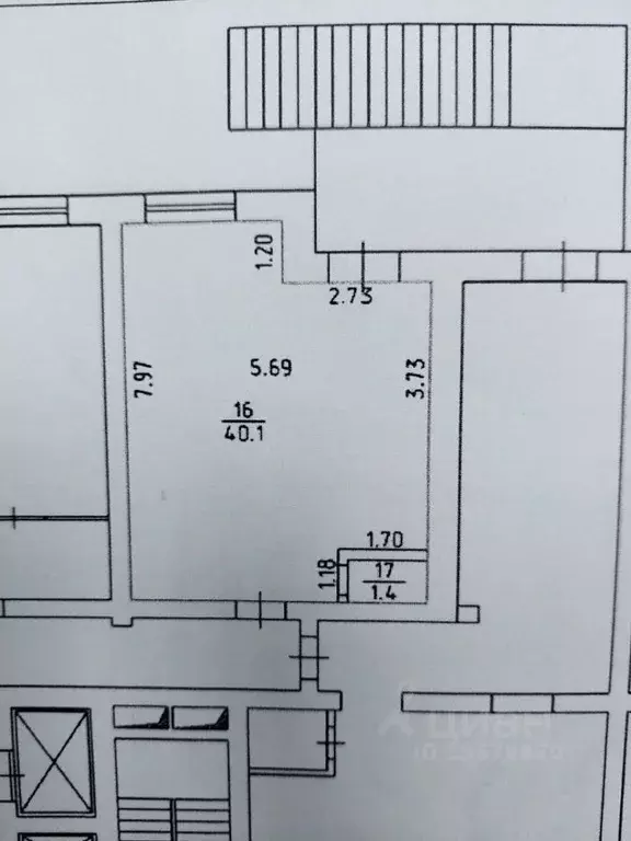 Помещение свободного назначения в Удмуртия, Ижевск Школьная ул., 8 (42 ... - Фото 1