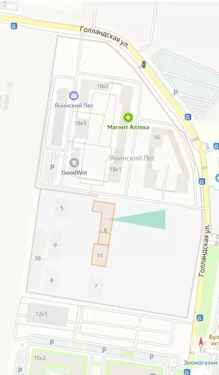 1-к кв. Ленинградская область, Всеволожский район, Заневское городское ... - Фото 2