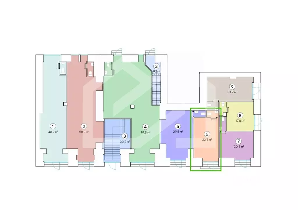 Помещение свободного назначения в Москва 1-я Тверская-Ямская ул., 11 ... - Фото 2