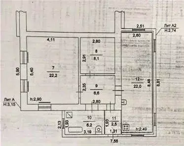 Дом в Челябинская область, Челябинск Героическая ул., 5 (69 м) - Фото 1