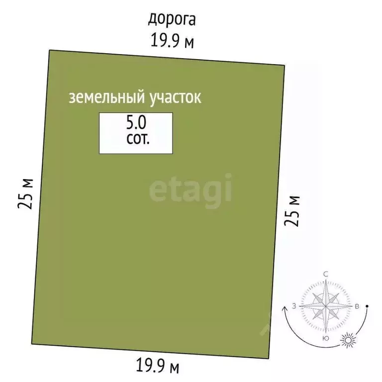 Участок в Тамбовская область, пос. Первомайский, Майский мкр ул. ... - Фото 2