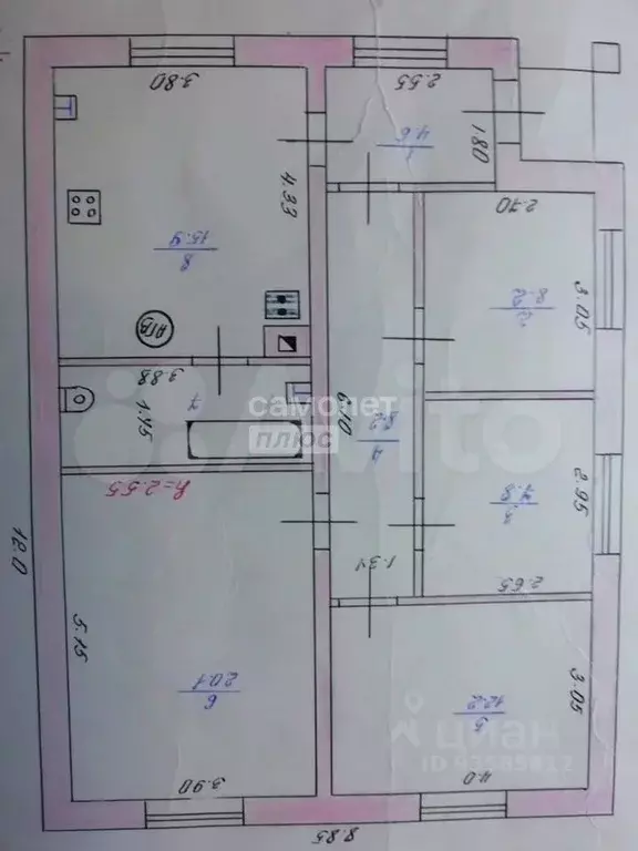 Дом в Курская область, Курск ул. ВЧК, 172 (96 м) - Фото 2