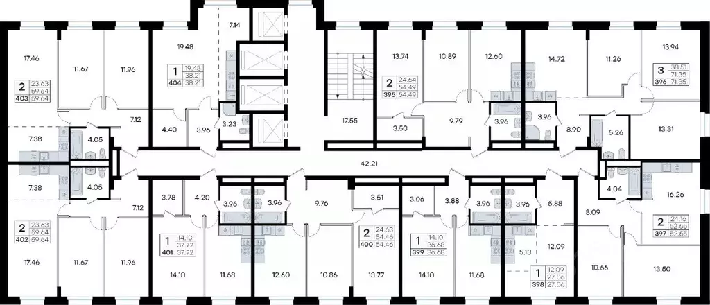 1-к кв. Приморский край, Владивосток ул. Тухачевского, 80 (36.68 м) - Фото 2
