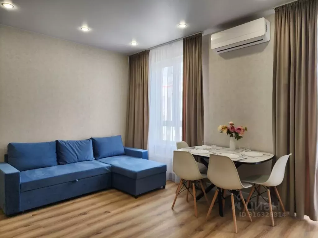 Студия Краснодарский край, Сочи ул. Искры, 88к2 (34.6 м) - Фото 0