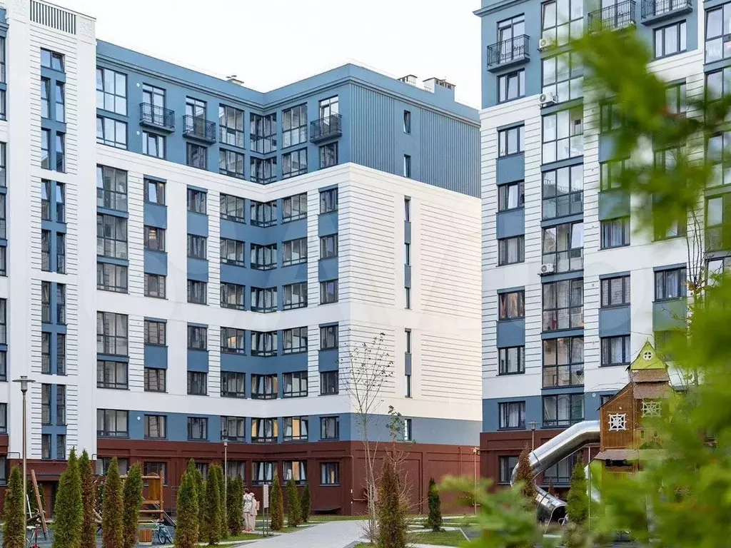 1-к. квартира, 34,1 м, 8/9 эт. - Фото 0