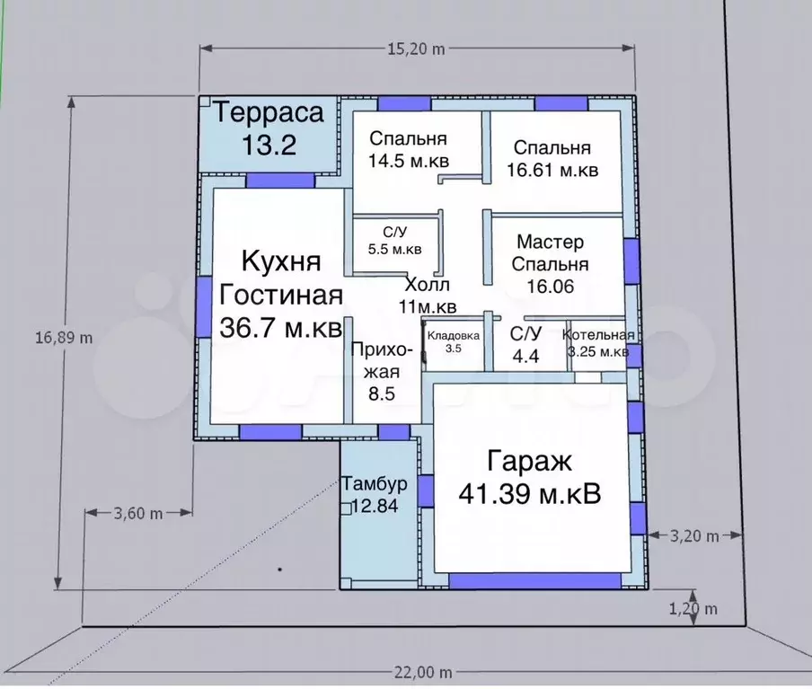 Дом 161,5 м на участке 7,7 сот. - Фото 1