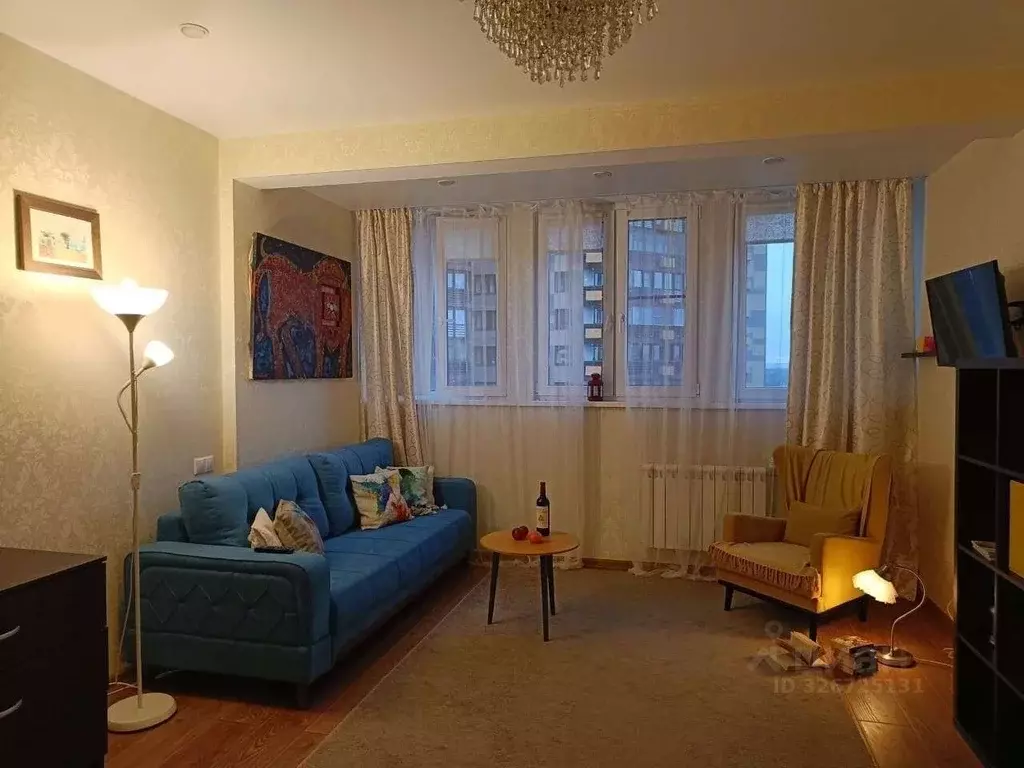 Студия Московская область, Одинцово ул. Сколковская, 3Б (27.0 м) - Фото 0