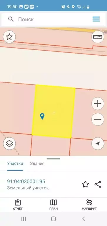 Участок в Севастополь с. Орловка, ш. Качинское, 16 (8.0 сот.) - Фото 2