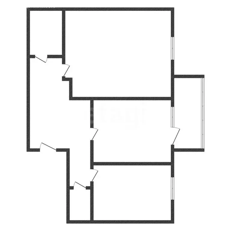 2-комнатная квартира: Черкесск, улица Свободы, 62 (54.4 м) - Фото 2