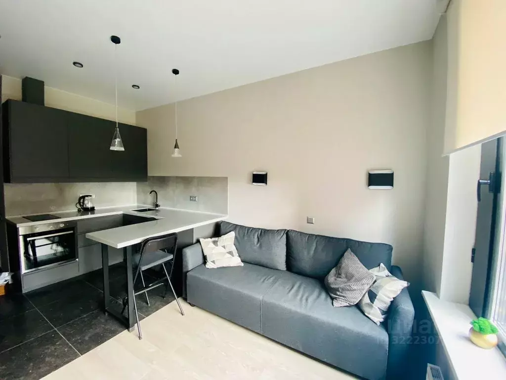 Студия Москва Береговой проезд, 3 (40.0 м) - Фото 1