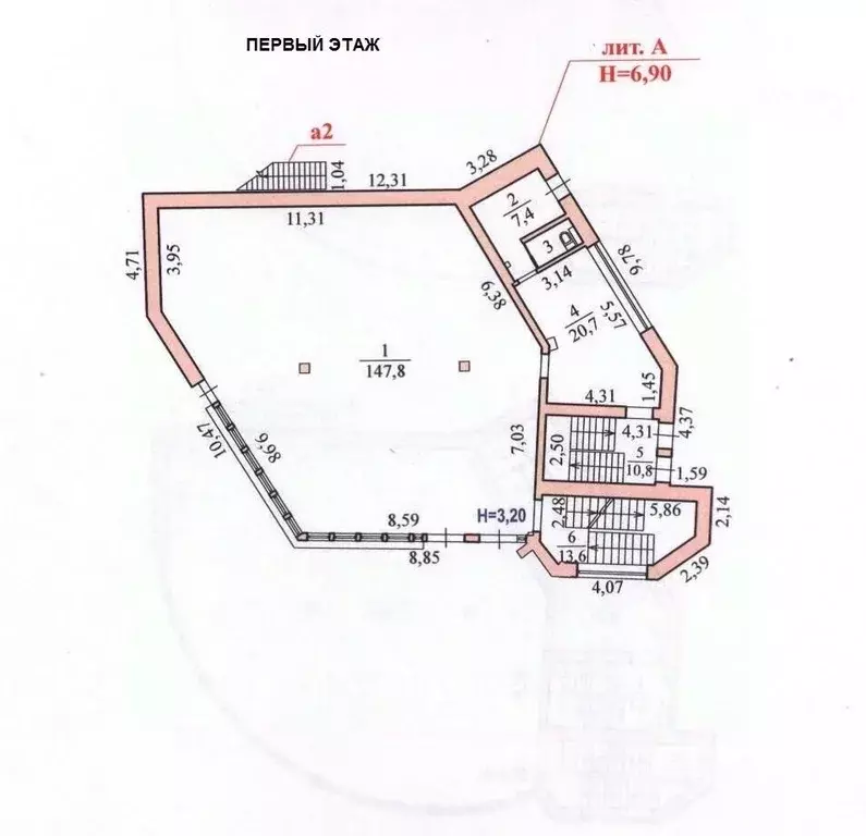 Помещение свободного назначения в Волгоградская область, Волгоград ул. ... - Фото 2