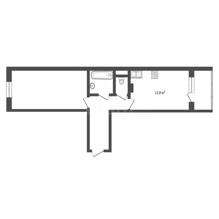 1-к кв. Мордовия, Саранск ул. Косарева, 81 (39.0 м) - Фото 1