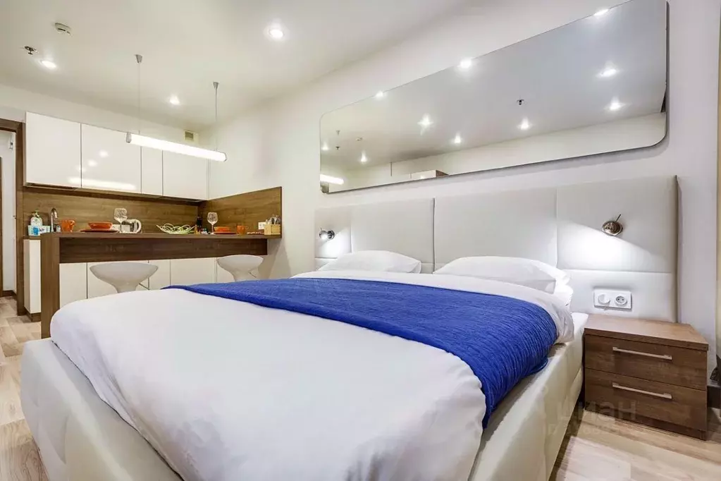 Студия Санкт-Петербург ул. Хошимина, 16А (30.0 м) - Фото 1