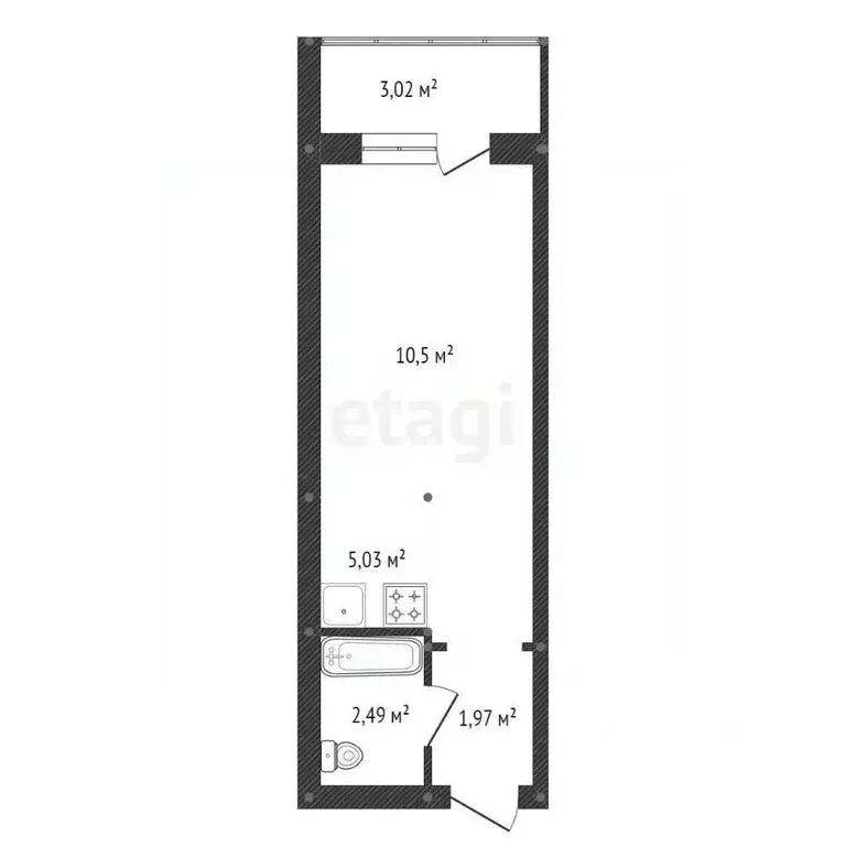 Студия Башкортостан, Уфимский район, с. Михайловка ул. Сливовая, 3 ... - Фото 2
