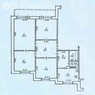 4-комнатная квартира: Волгоград, улица Кирова, 98 (90 м) - Фото 1