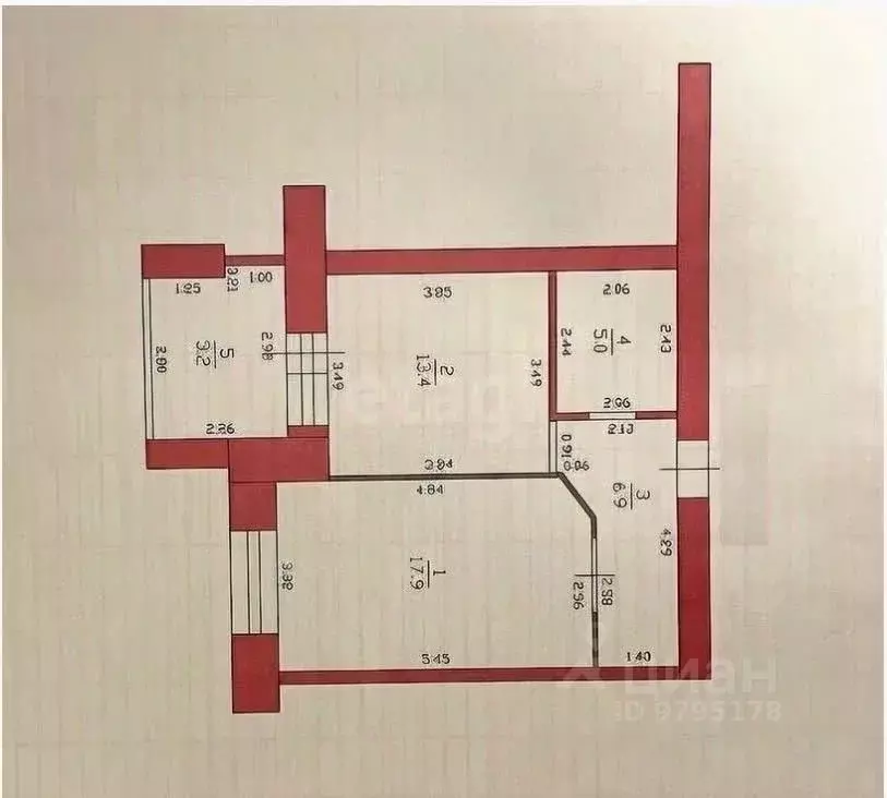 1-к кв. Татарстан, Казань ул. Салиха Батыева, 21 (43.3 м) - Фото 2