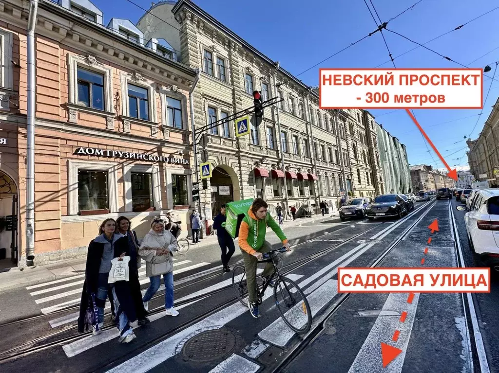 Помещение свободного назначения в Санкт-Петербург Садовая ул., 8/7 ... - Фото 1