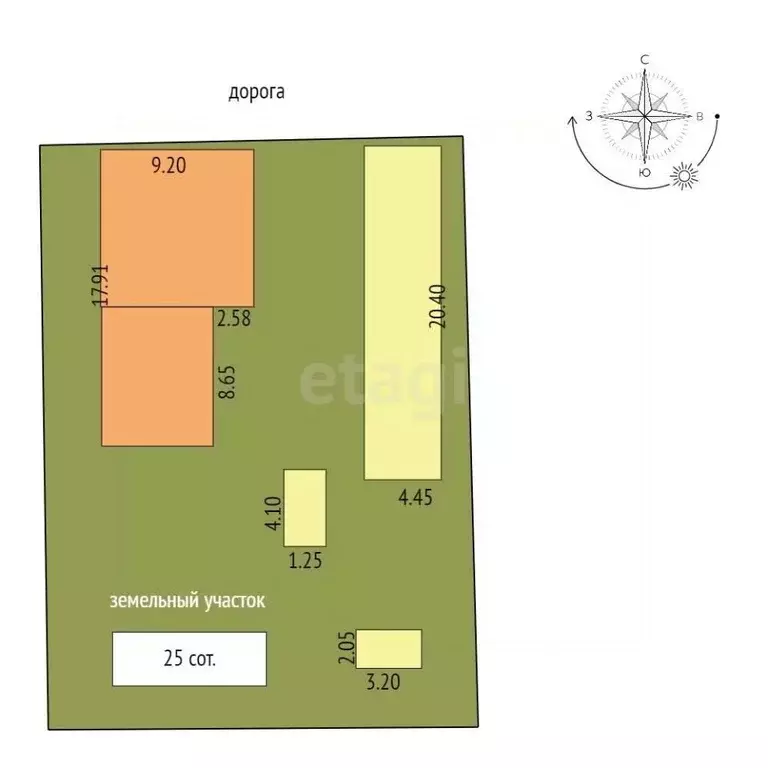 Дом в Ростовская область, Неклиновский район, Лакедемоновское с/пос, ... - Фото 2