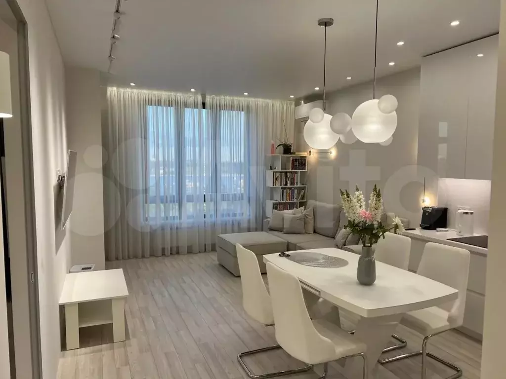 2-к. квартира, 50 м, 13/20 эт. - Фото 1
