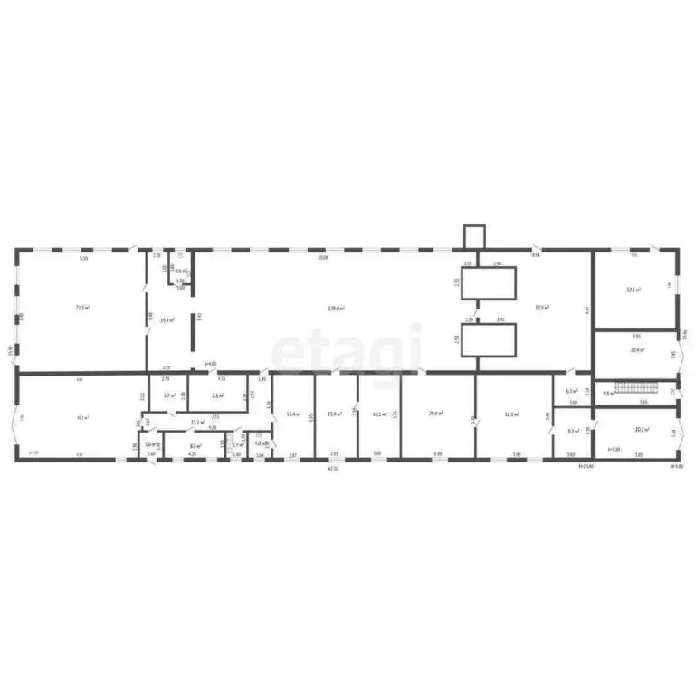 Склад в Мордовия, с. Кочкурово ул. Нагорная, 4 (537 м) - Фото 2