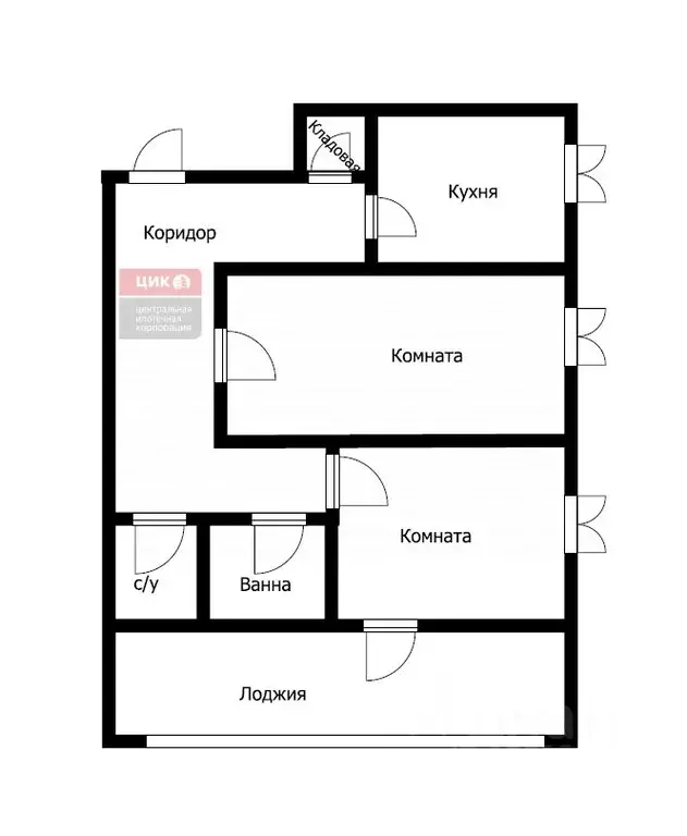 2-к кв. Рязанская область, Рязань Касимовское ш., 56 (54.2 м) - Фото 2