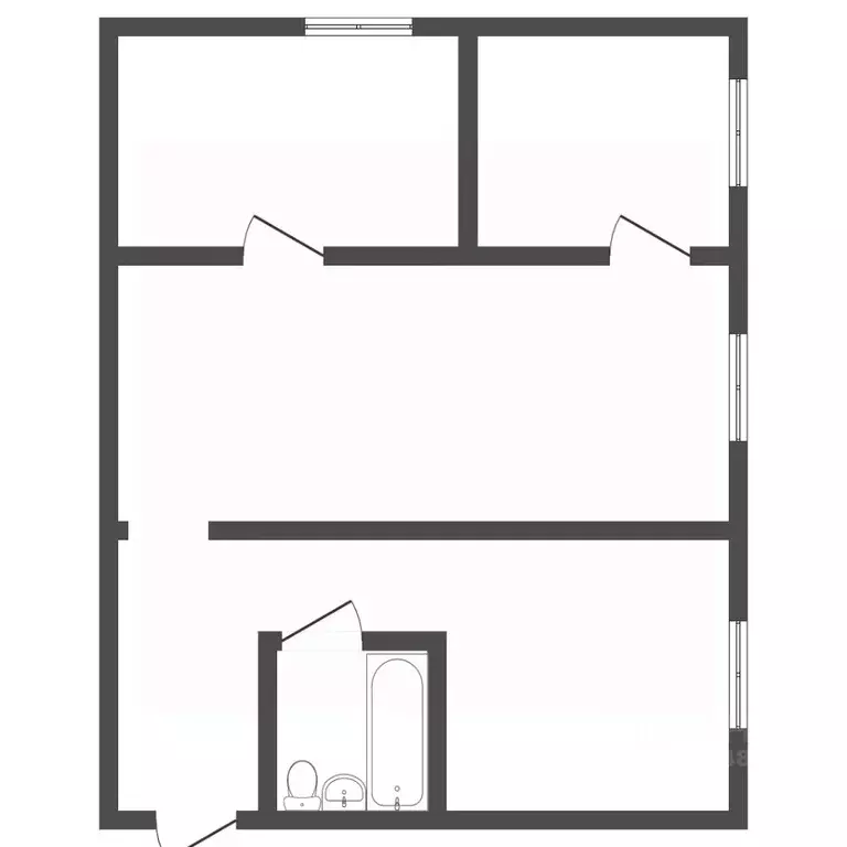 3-к кв. Амурская область, Райчихинск ул. Литовченко, 7 (70.0 м) - Фото 1