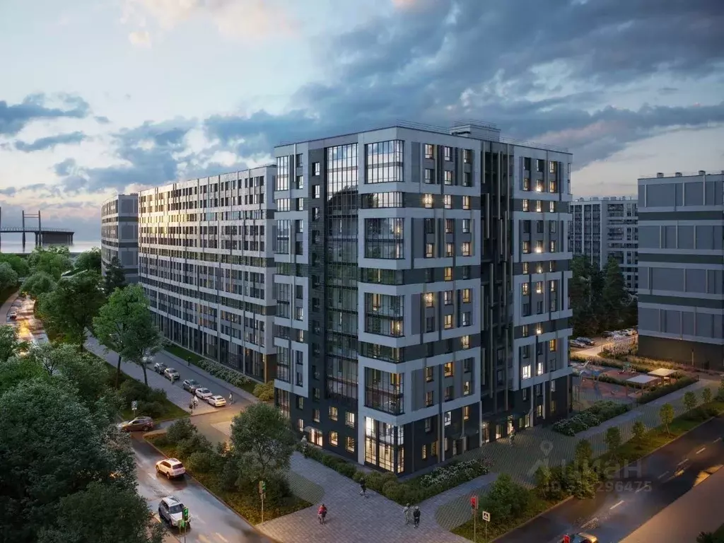 Студия Санкт-Петербург бул. Головнина, 6к1 (28.6 м) - Фото 1