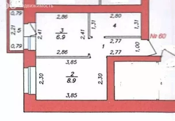 1-комнатная квартира: Любим, улица Раевского, 17А (22.3 м) - Фото 0