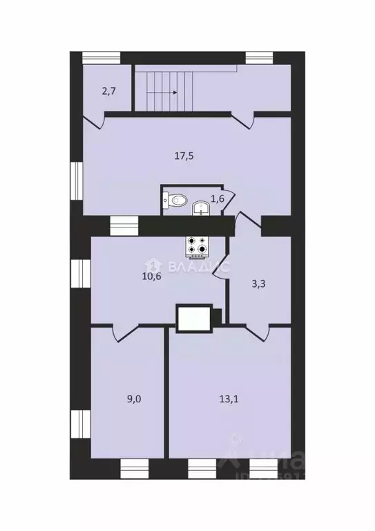 3-к кв. Владимирская область, Суздаль ул. Ленина, 95 (55.1 м) - Фото 2