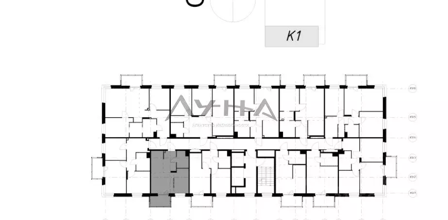 1-к кв. Татарстан, Казань ул. Гаврилова, 5 (34.0 м) - Фото 1
