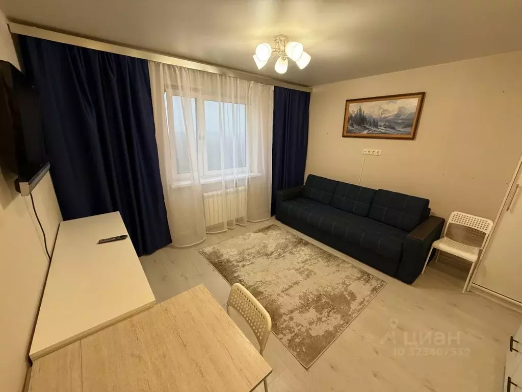 Студия Московская область, Домодедово Южный мкр, ул. ... - Фото 1