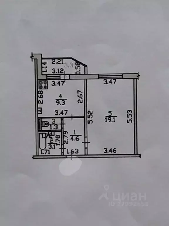 1-к кв. Орловская область, Орел ул. Емлютина, 8 (37.4 м) - Фото 1