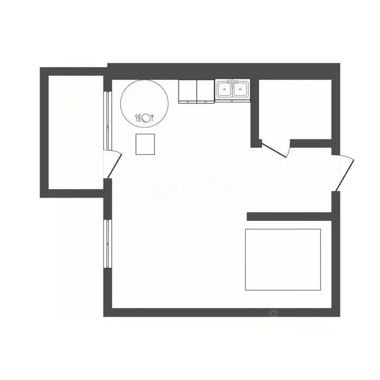 1-к кв. Иркутская область, Иркутск ул. Якоби, 6 (37.6 м) - Фото 2