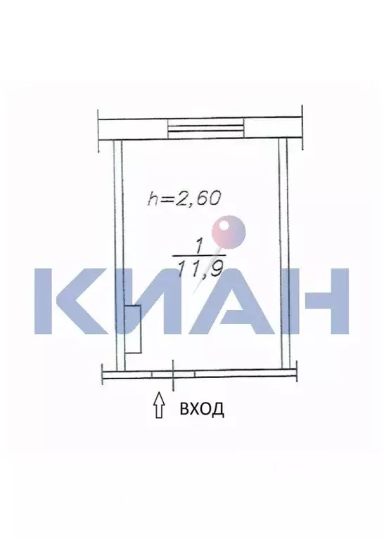 Комната Красноярский край, Красноярск бул. Солнечный, 13 (11.9 м) - Фото 1