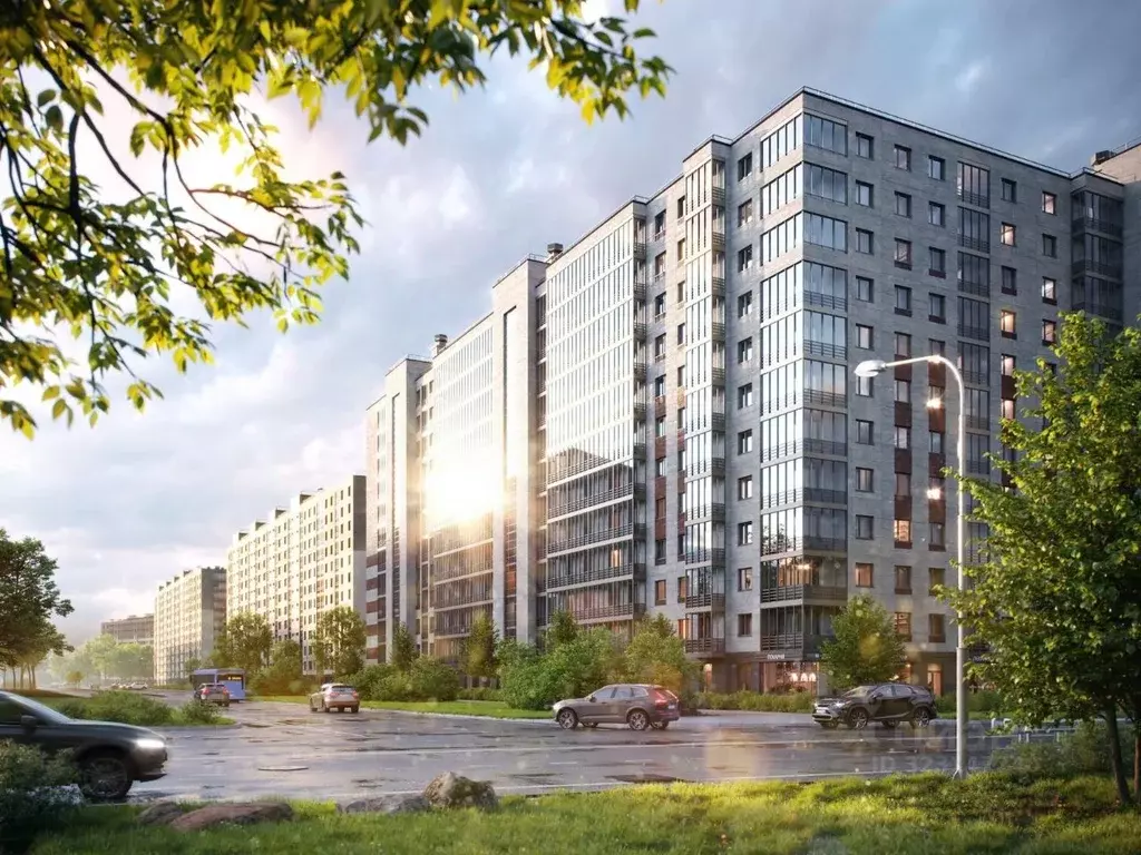 2-к кв. Санкт-Петербург пос. Шушары,  (46.7 м) - Фото 2