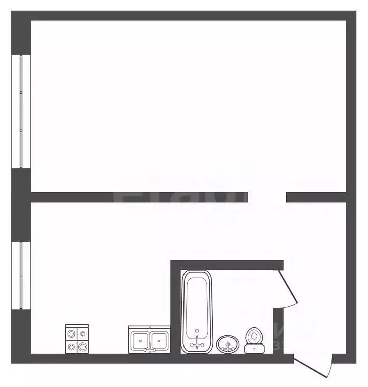 1-к кв. Омская область, Омск Заозерный мкр, ул. Светлая, 1/2 (31.2 м) - Фото 1