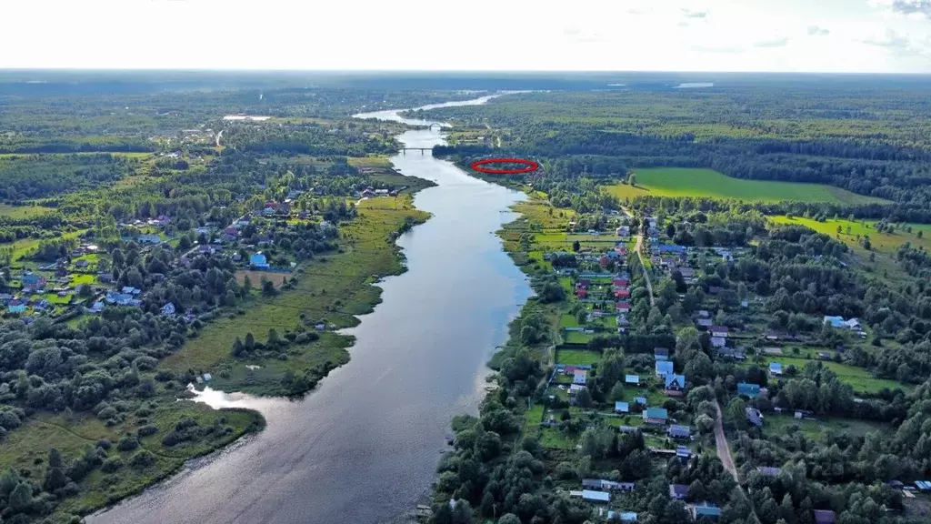 Участок в Тверская область, Кимрский муниципальный округ, д. Сенькино  ... - Фото 2