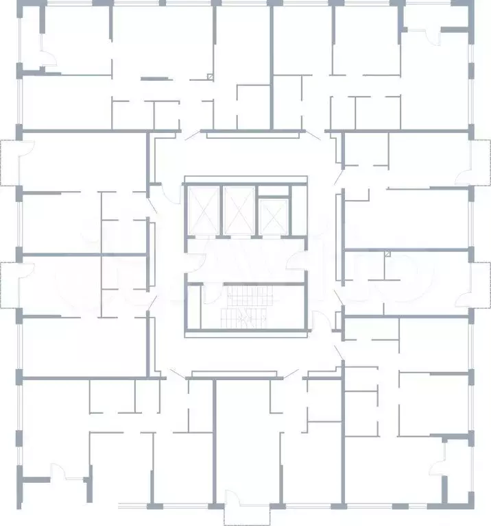 Квартира-студия, 24,7 м, 11/15 эт. - Фото 1