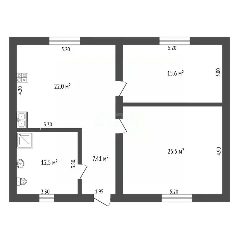 Дом в Тюменская область, Тюменский муниципальный округ, с. Перевалово ... - Фото 2