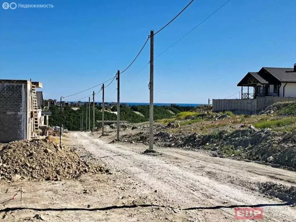 Участок в село Мысхако, улица Сергея Костоглодова (4 м) - Фото 1