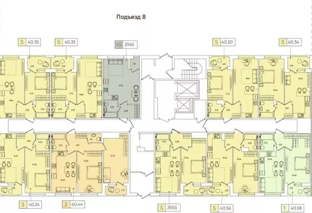 1-к кв. Санкт-Петербург Планерная ул., 87к1 (40.0 м) - Фото 1