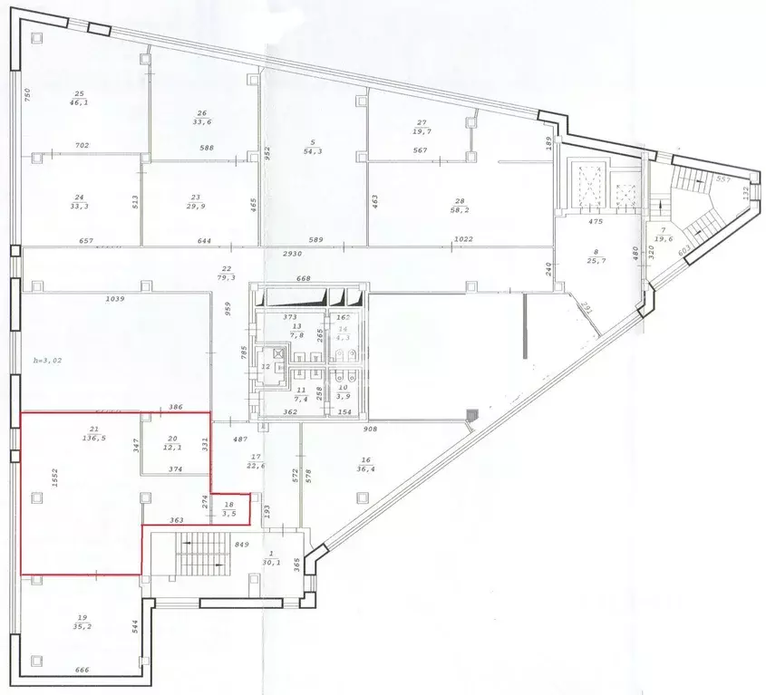 Офис в Новосибирская область, Новосибирск ул. Орджоникидзе, 38 (120 м) - Фото 1